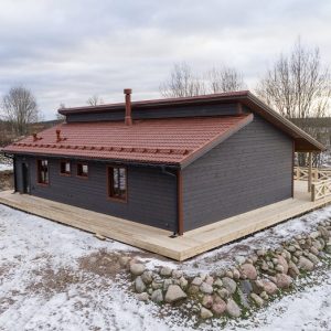 Самые популярные варианты отделки фасада из бруса